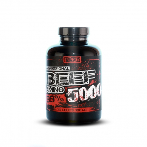 BEST Nutrition Amino Beef 5000, 250 tbl.
