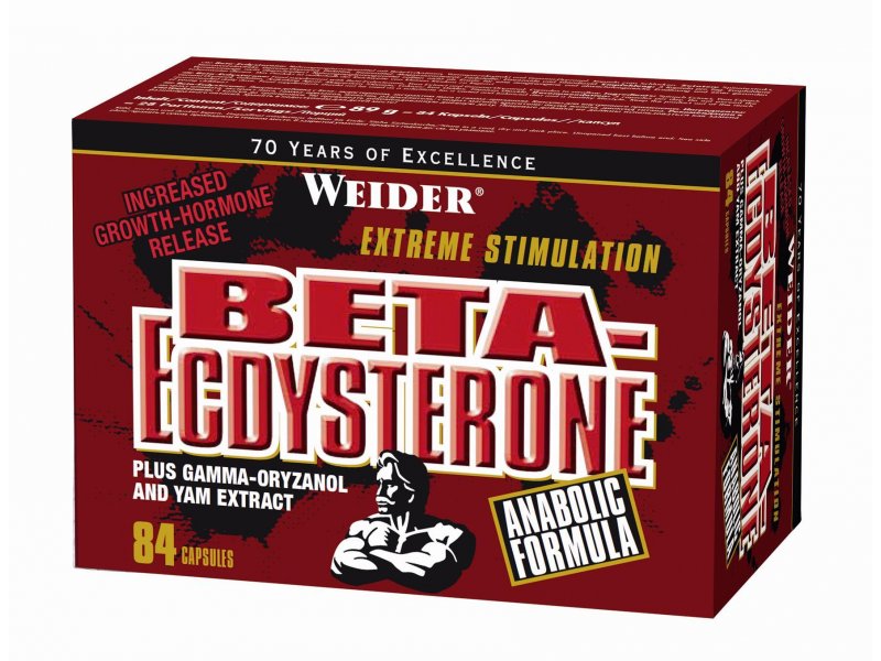 Beta-Ecdysterone 84 cps.