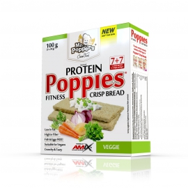 Poppies CrispBread Protein 100g.