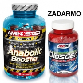 Anabolic Booster 180cps. + Diosgen 100cps. ZADARMO