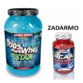 100% Pure Whey Star + BCAA 120 cps. ZADARMO