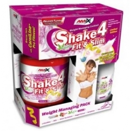 Akcia Shake 4 Fit&Slim 1000g. + Carniline 40 000, 480ml. ZADARMO