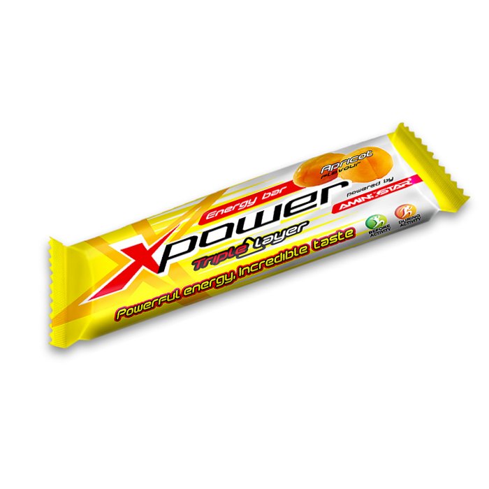 Aminostar Xpower Triple Layer Energy Bar 55 g
